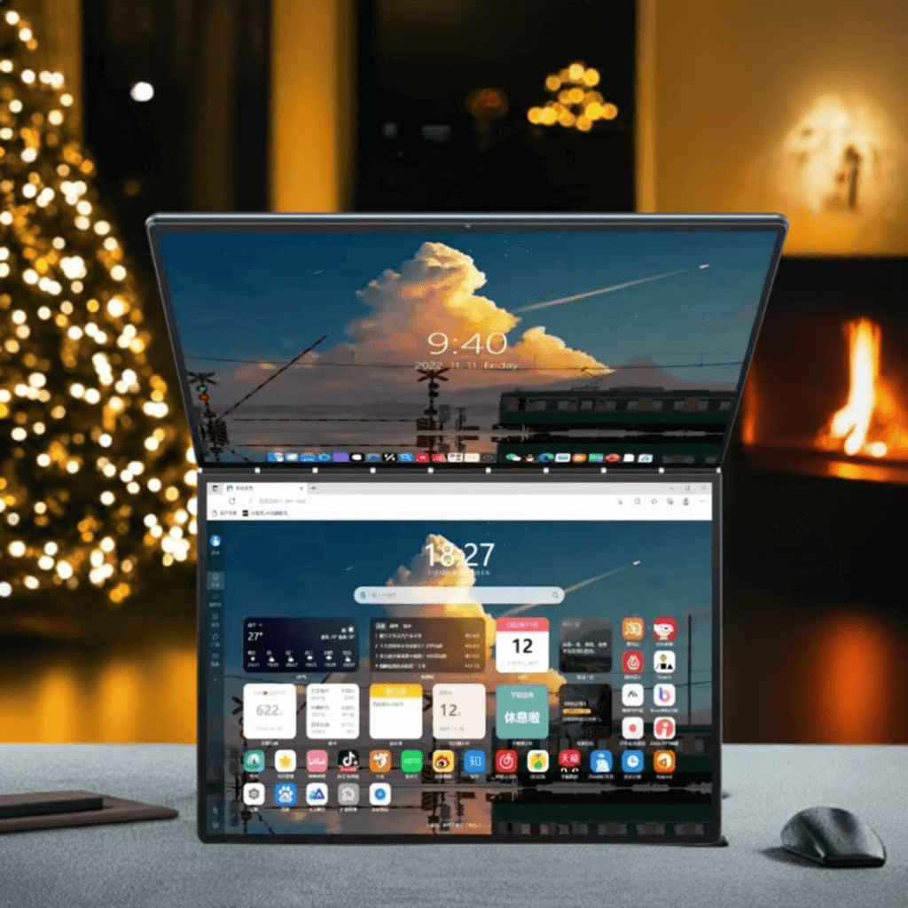 SARAOU Laptop Intel N95 Double Écran - SARAOU