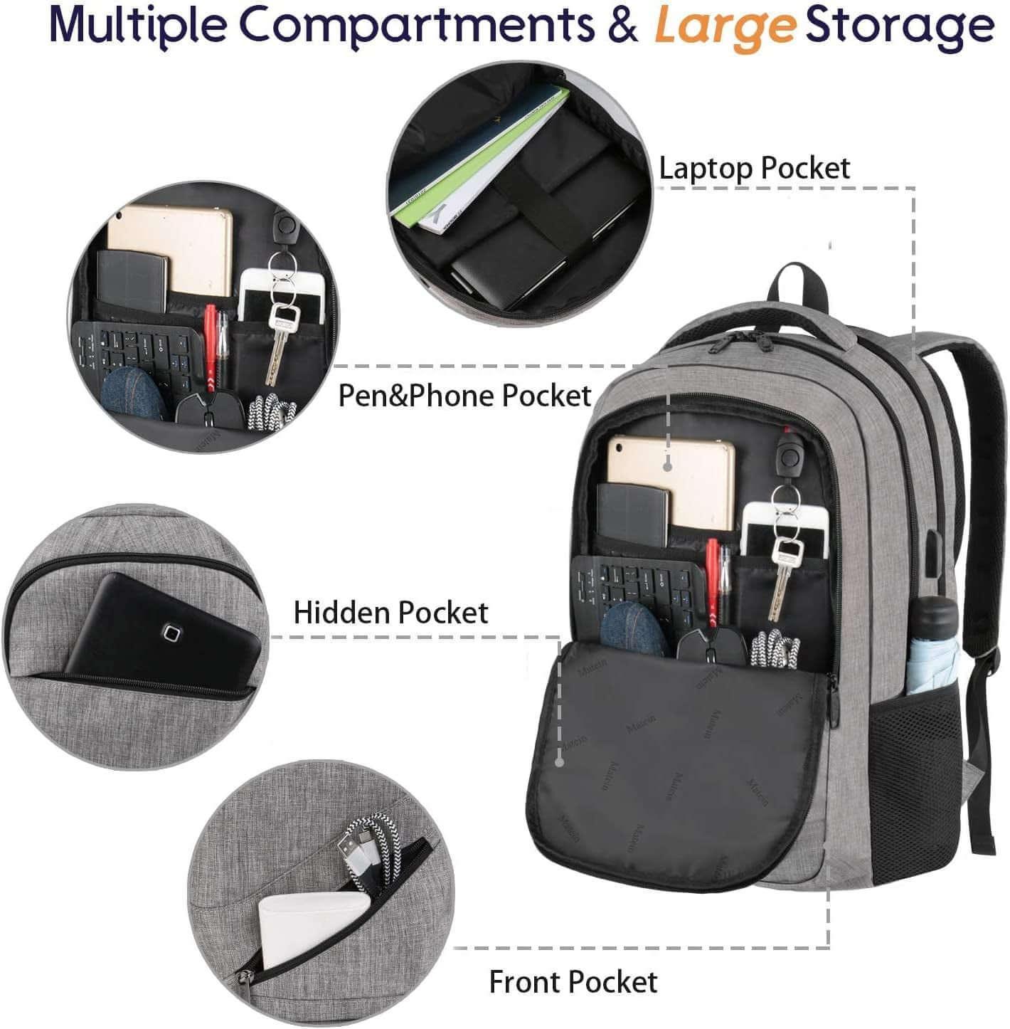 SARAOU Backpack Travel Laptop - SARAOU