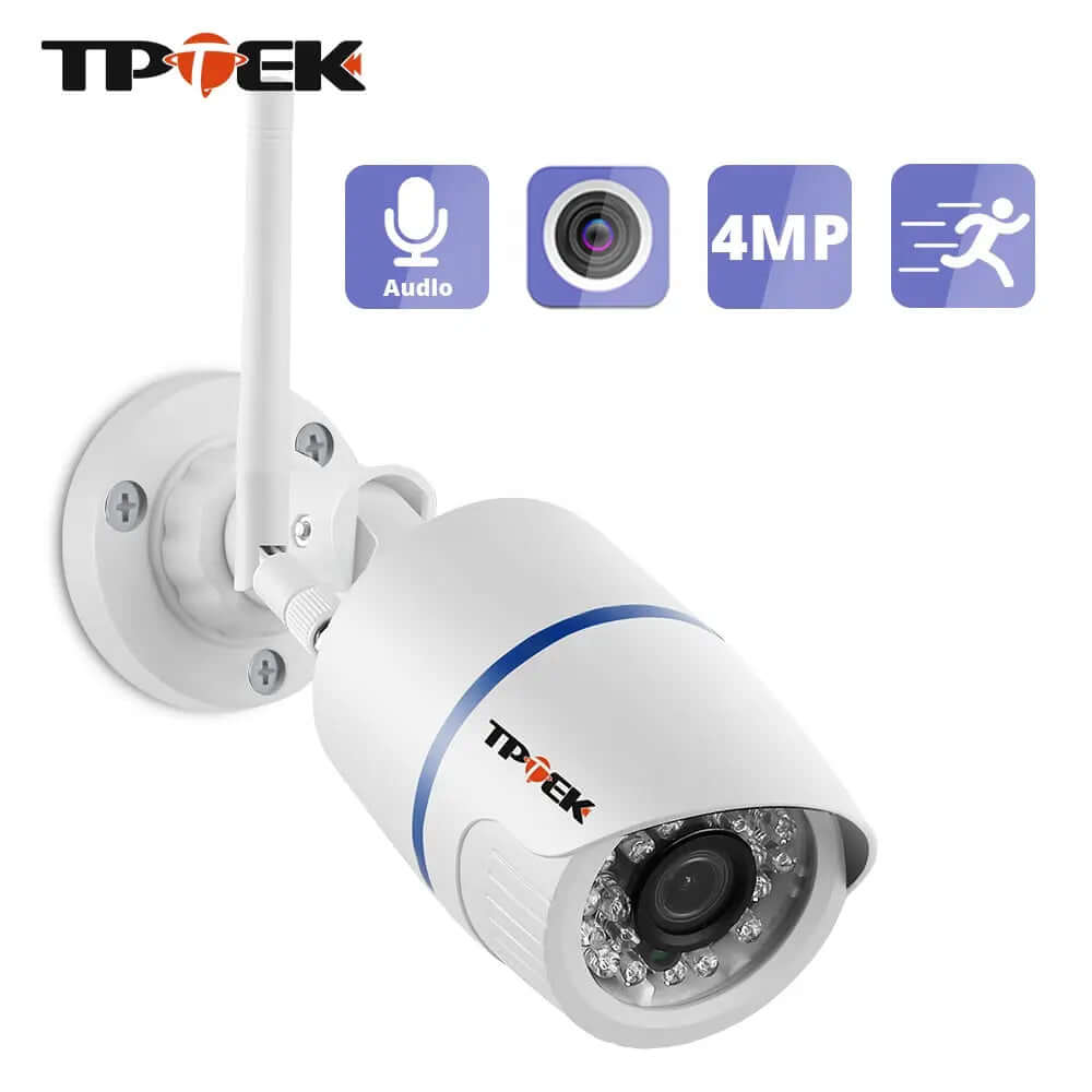 4MP 1080P IP Camera Outdoor WiFi Home Security Camera Wireless Surveillance Wi Fi Bullet Waterproof IP Video HD Camara CamHi Cam SARAOU