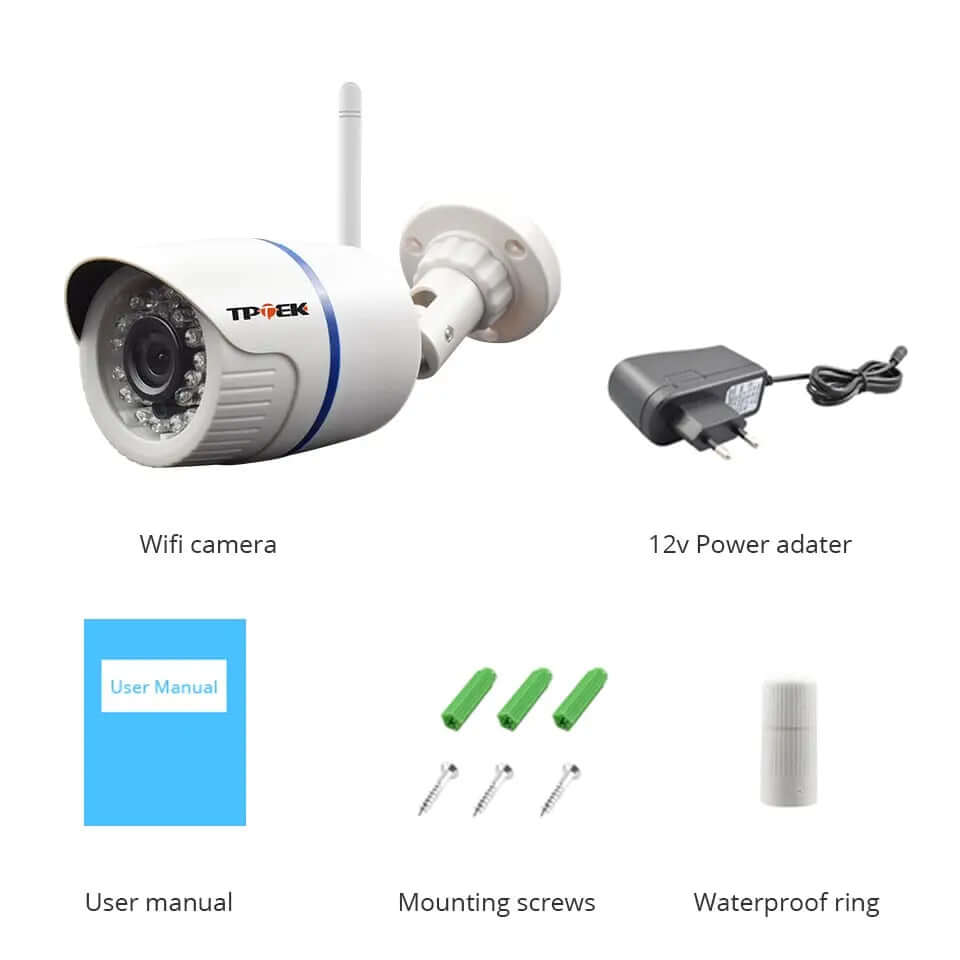 4MP 1080P IP Camera Outdoor WiFi Home Security Camera Wireless Surveillance Wi Fi Bullet Waterproof IP Video HD Camara CamHi Cam SARAOU