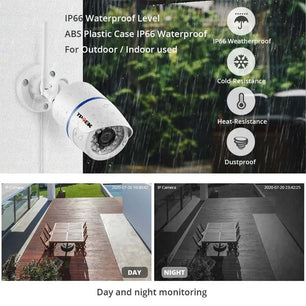 4MP 1080P IP Camera Outdoor WiFi Home Security Camera Wireless Surveillance Wi Fi Bullet Waterproof IP Video HD Camara CamHi Cam SARAOU