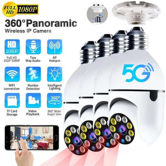 Camera 5G wifi Surveillance Cam Night Vision Full Color SARAOU