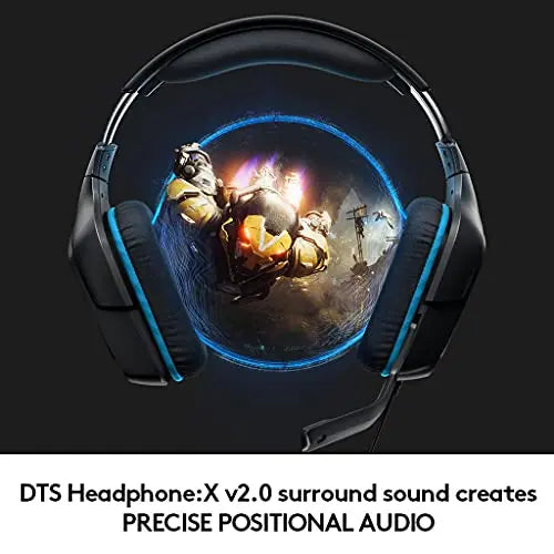 Casque de jeu filaire avec son surround 7.1 et micro flip-to-mute SARAOU