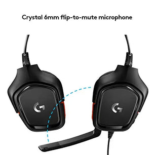 Casque de jeu filaire avec son surround 7.1 et micro flip-to-mute SARAOU