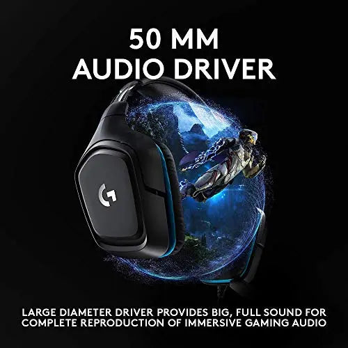 Casque de jeu filaire avec son surround 7.1 et micro flip-to-mute SARAOU