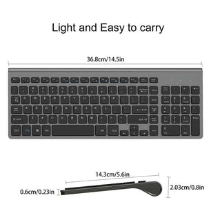 French Keyboard AZERTY Wireless 2.4G USB SARAOU