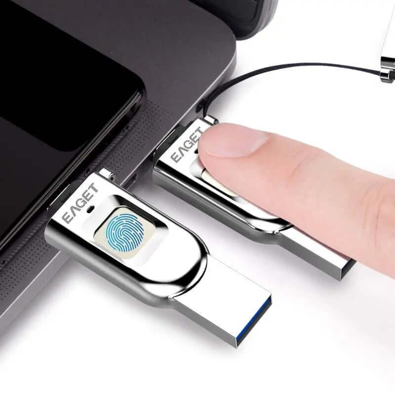 SARAOU EAGET FU68, USB stick, Fingerprint - SARAOU
