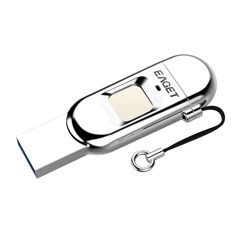 EAGET FU68 Fingerprint U Disk Data Encryption Accurate Recognition Type-C Interface USB Flash Disk Hi-Speed USB3.0 64GB 128GB SARAOU