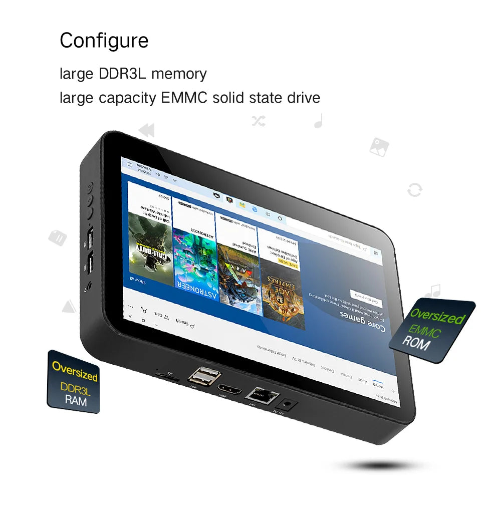 Mini PC Pipo X2S 8'' Écran Tactile