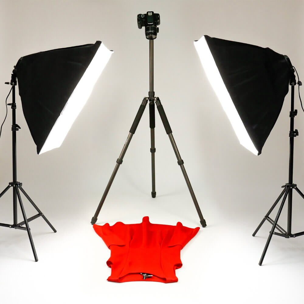 Photography 50x70CM Softbox Lighting Kits Professional Light System With E27 Photographic Bulbs Photo Studio Equipment SARAOU