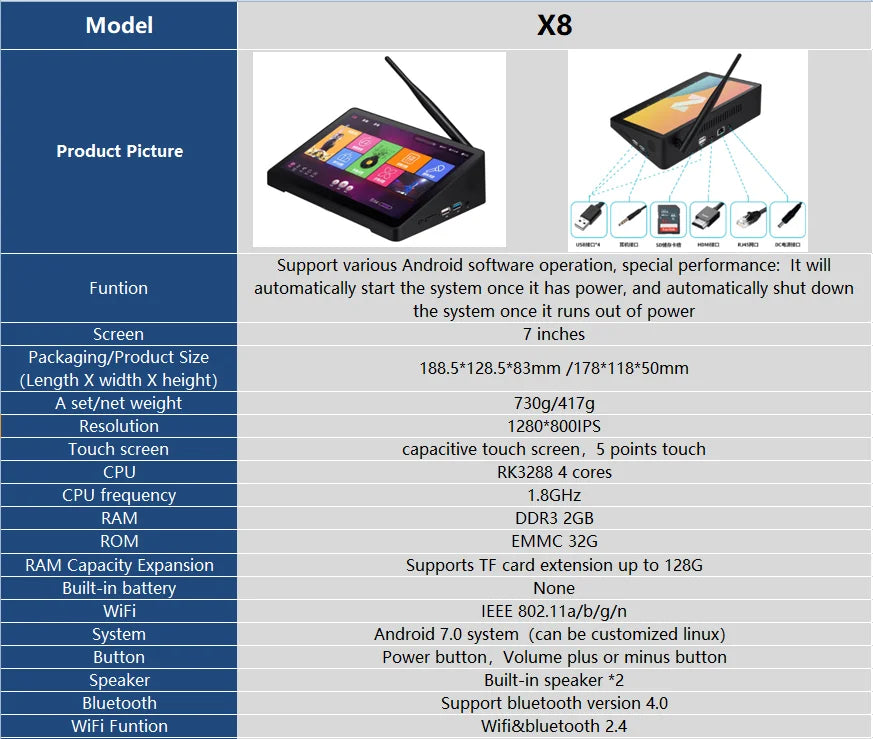 PIPO X8Pro Mini PC Windows 10