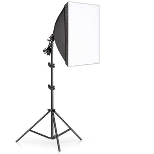 Photography 50x70CM Softbox Lighting Kits Professional Light System With E27 Photographic Bulbs Photo Studio Equipment SARAOU