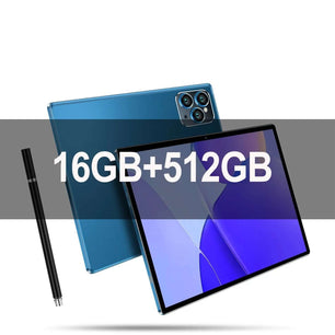 New Tablet Android Pad 14 Pro 16G+512G 10.1 Inch New Tablette 5G Dual SIM Card or WIFI Google Play PC Tablet Kids for Study Work SARAOU