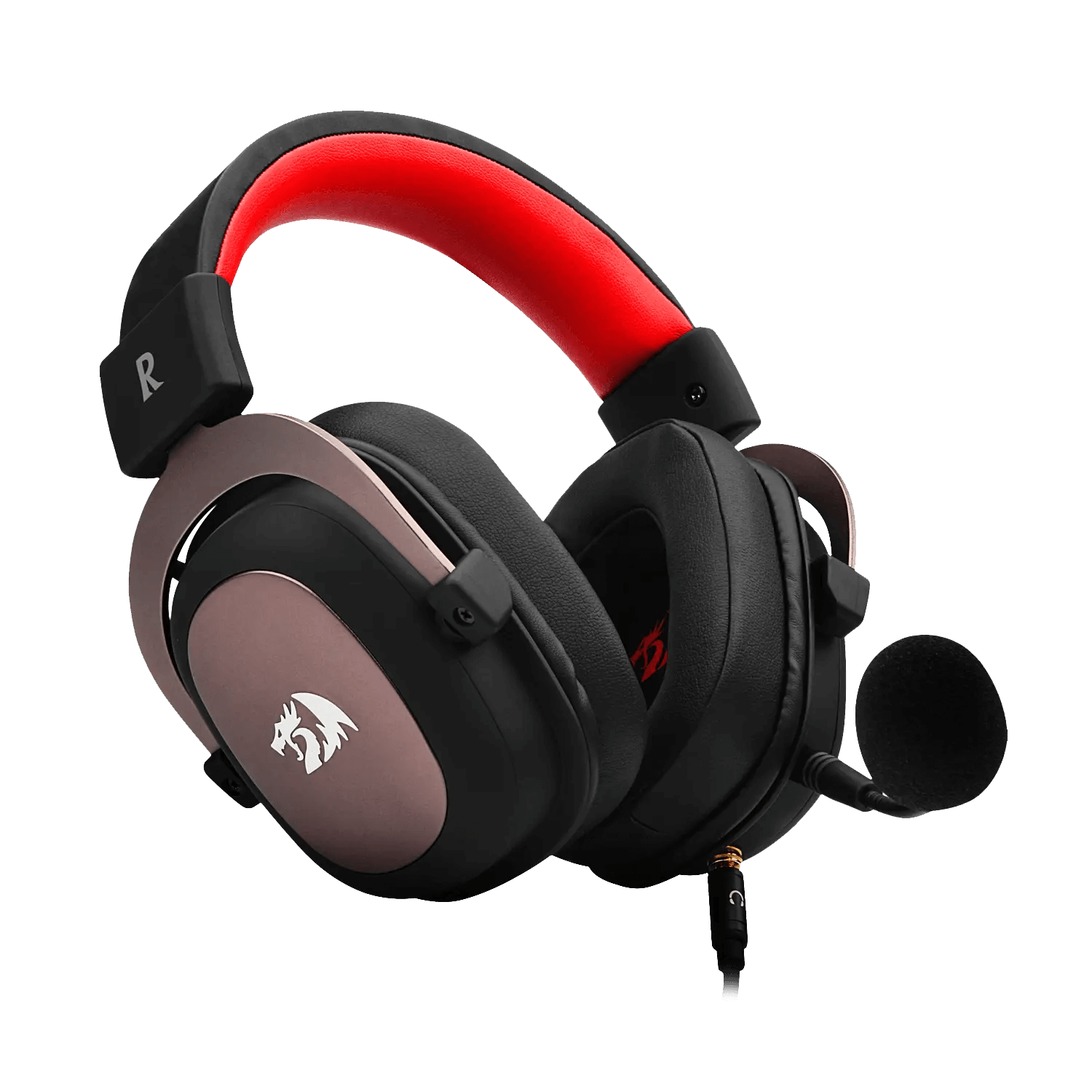 Redragon H510 Zeus Wired Gaming Headset 7.1 Surround Sound Multi Platforms Headphone Works PC Phone PS5/4/3 Xbox One/Series X NS SARAOU