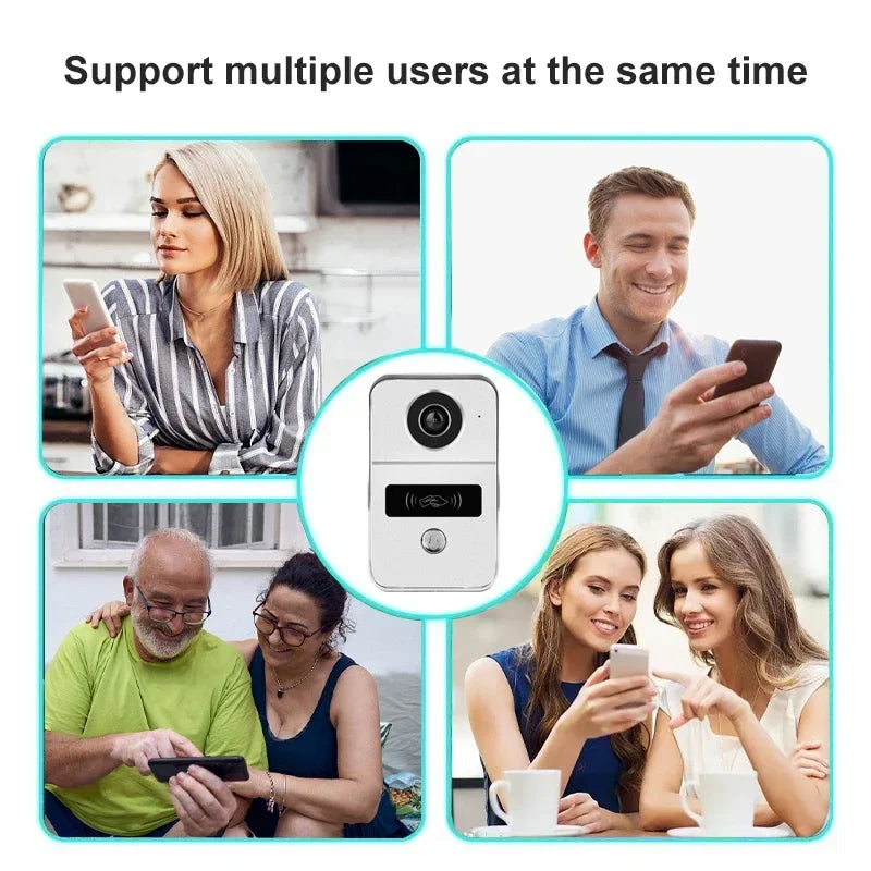 Interphone Vidéo TUYA 1080P 10 Pouces WiFi POE