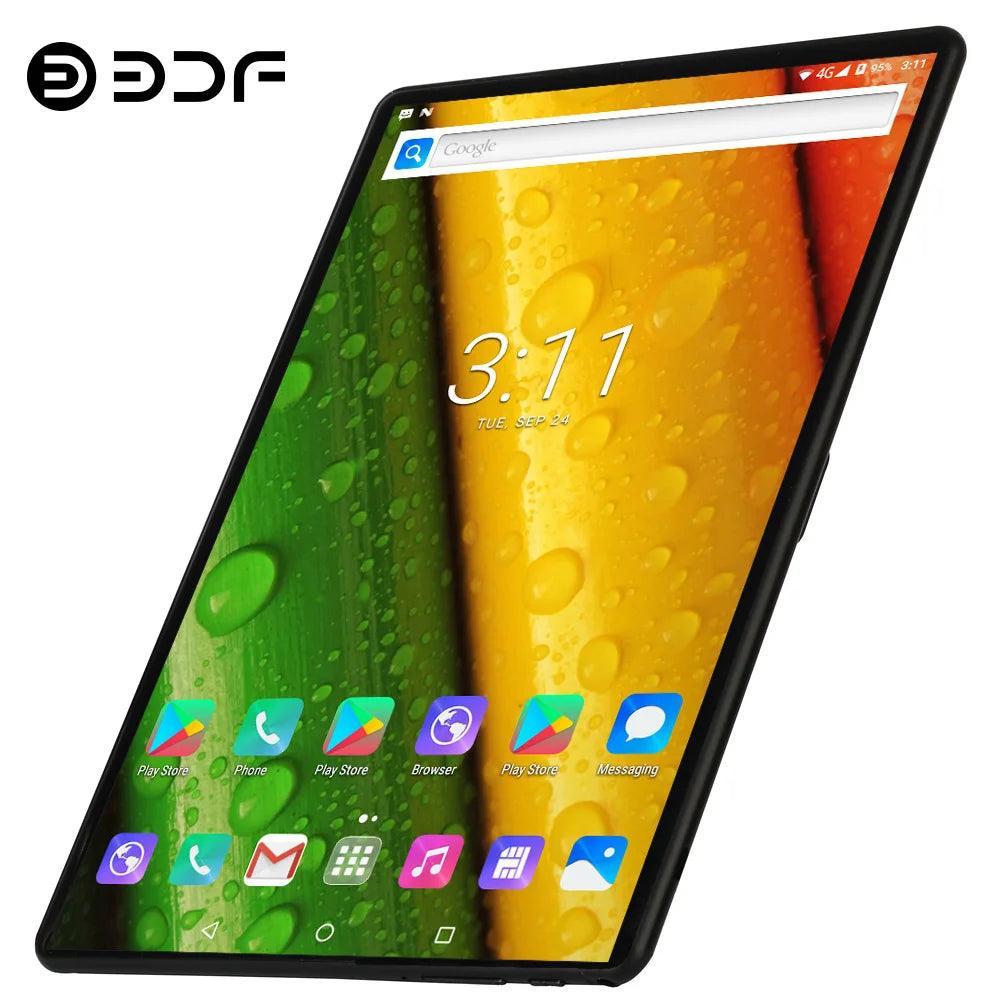 2024 10.1'' Android Tablet - 8GB RAM, 256GB ROM, 4G LTE & 5G WiFi