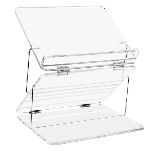 Support Tablette Bureau Acrylique Pliable Multifonction | SARAOU