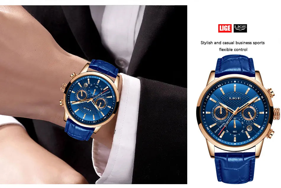 Montre Homme Luxe LIGE