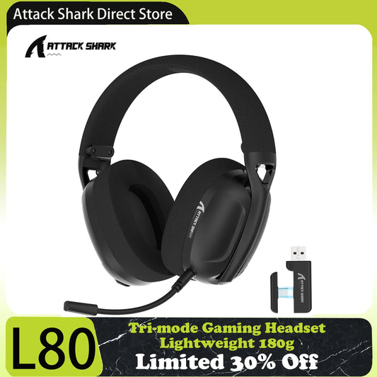Attack Shark L80 Casque Gaming