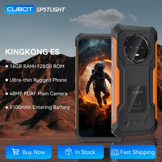 Cubot KingKong ES – Rugged and Powerful Smartphone with 48MP Camera