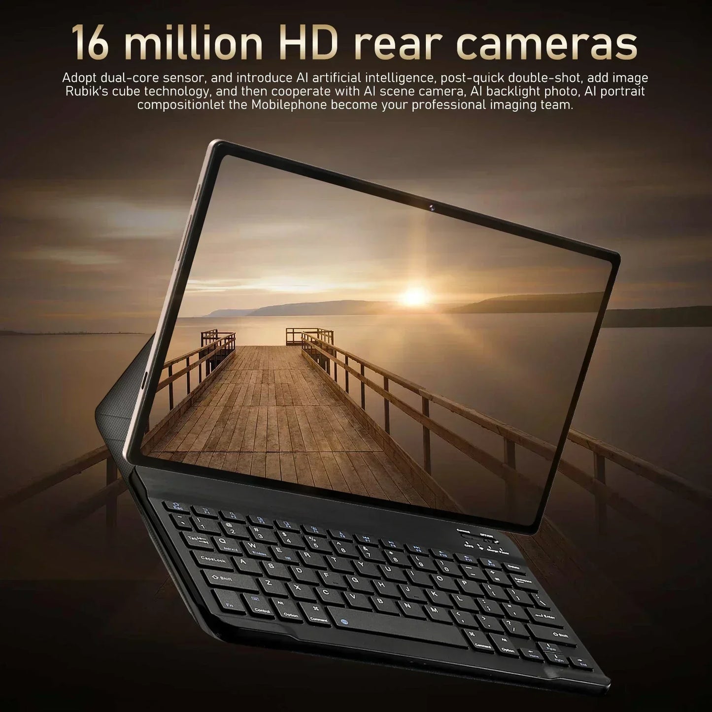 Tablette 2025 Clavier inclus, Version Globale