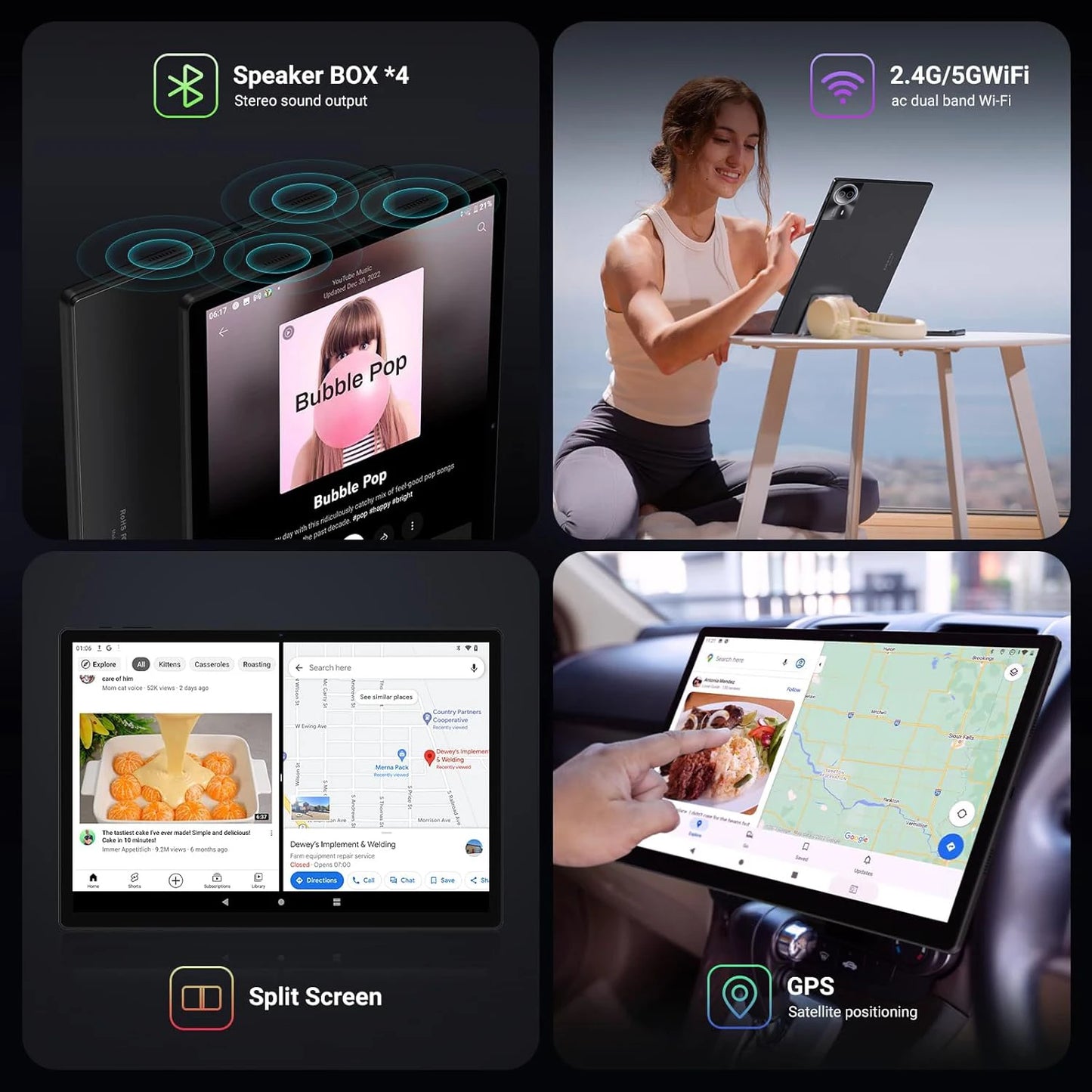 Tablette Android 14 Pouces 16+512GB