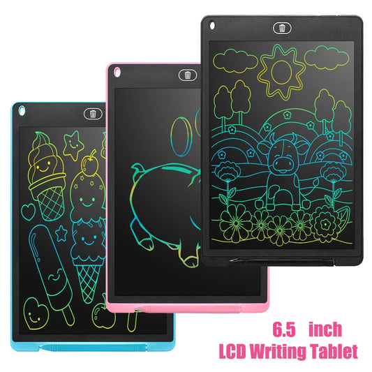 Tablette LCD 6.5 Pouces - Ardoise Magique Montessori Éducative pour Enfants