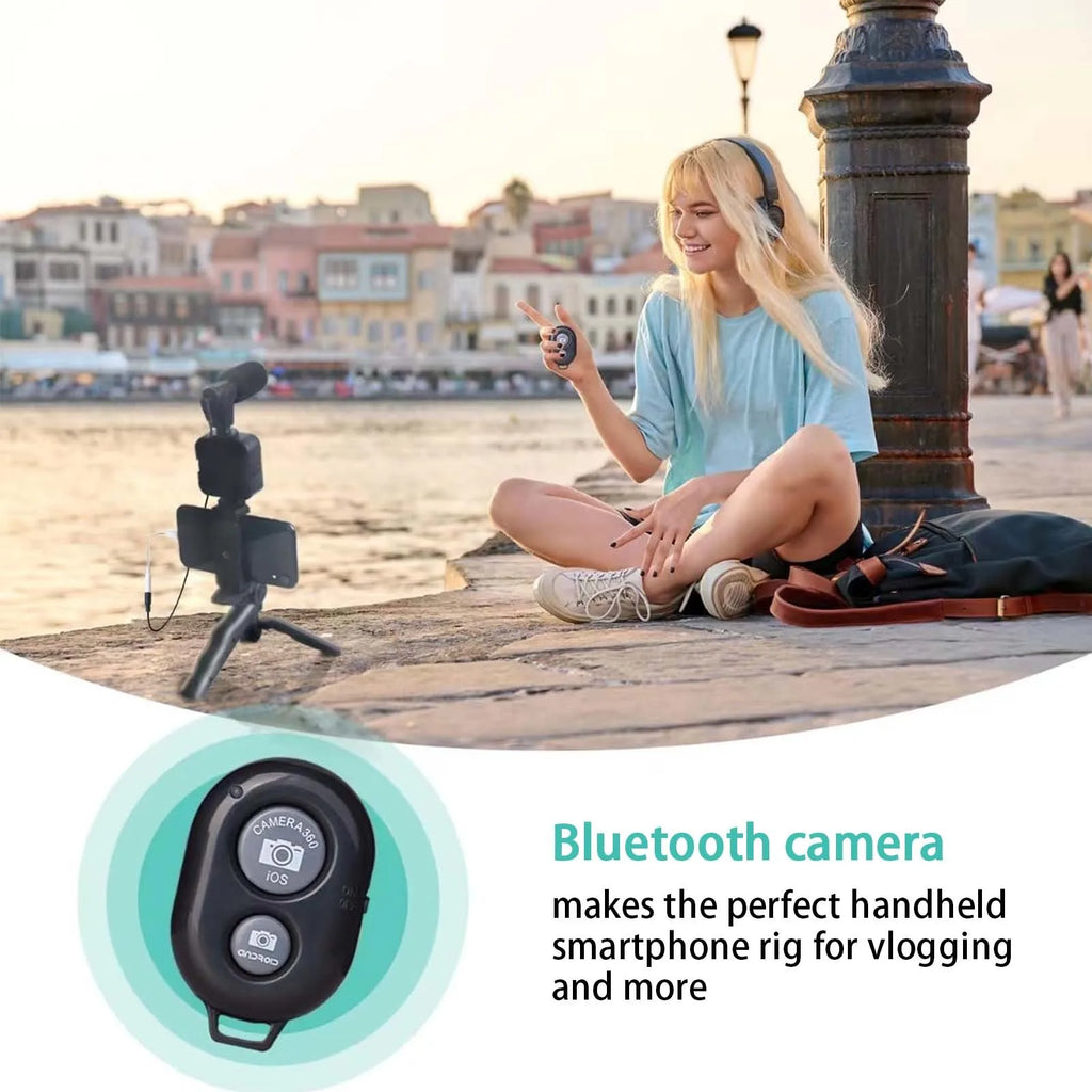 Kit Vlogging Smartphone - Trépied & Microphone | Idéal TikTok, YouTube & Live