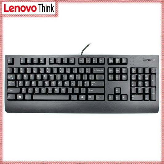 Lenovo wired keyboard high hat key notebook desktop computer home office USB keyboard