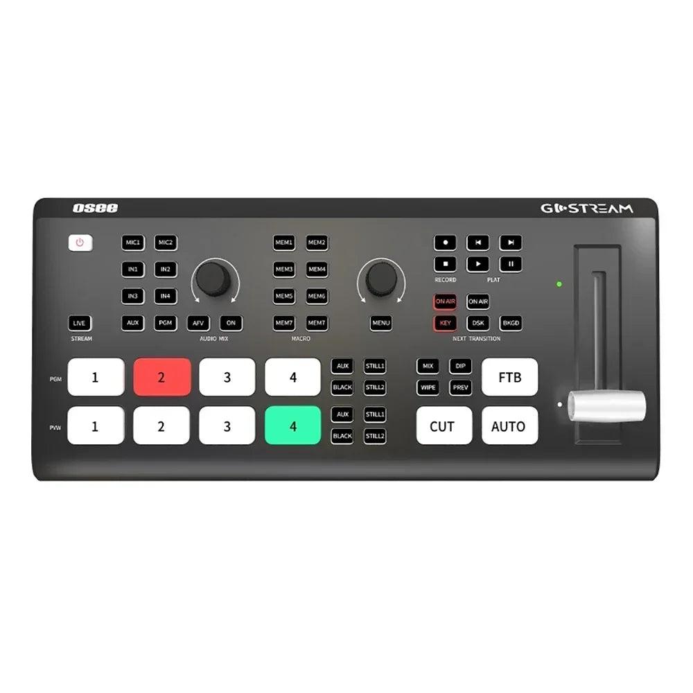 OSEE GoStream Deck – 4 Channel HDMI Video Switch with NDI for Live Streaming