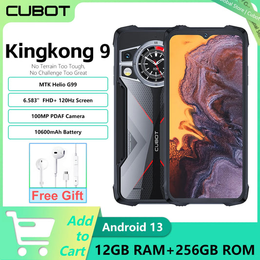 Cubot KingKong 9 – Ultra-Powerful All-Terrain Smartphone