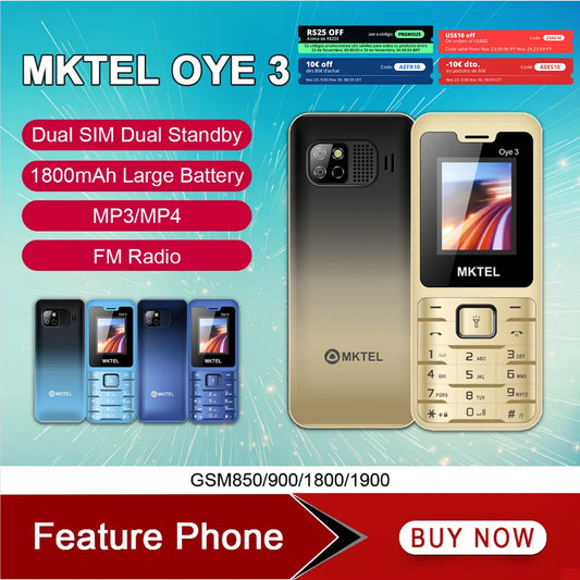 Téléphone Senior MKTEL OYE 3 Simple - Dual SIM 1