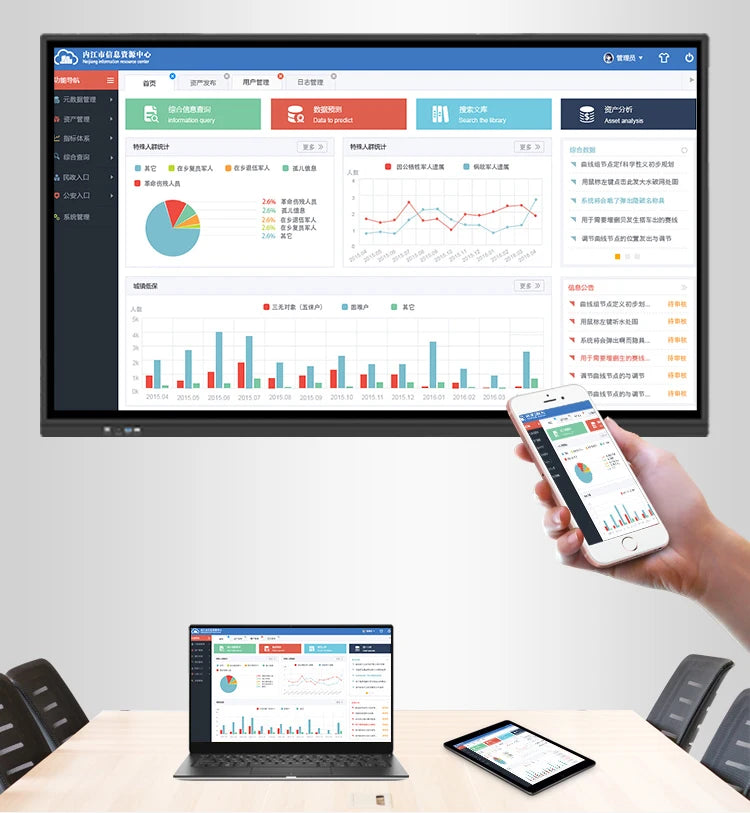Interactive Conference Tablet Touch Screen Display