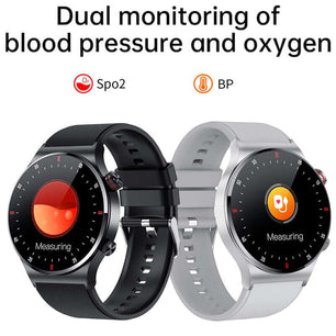 LIGE ECG+PPG Bluetooth Call Smart Watch Men 2023 Sports Bracelet NFC Waterproof Custom Watch Face Men SmartWatch For IOS Android SARAOU