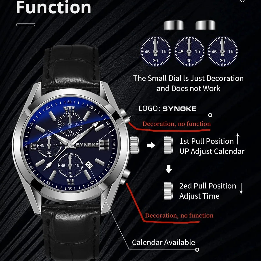 Montre Homme SYNOKE Business