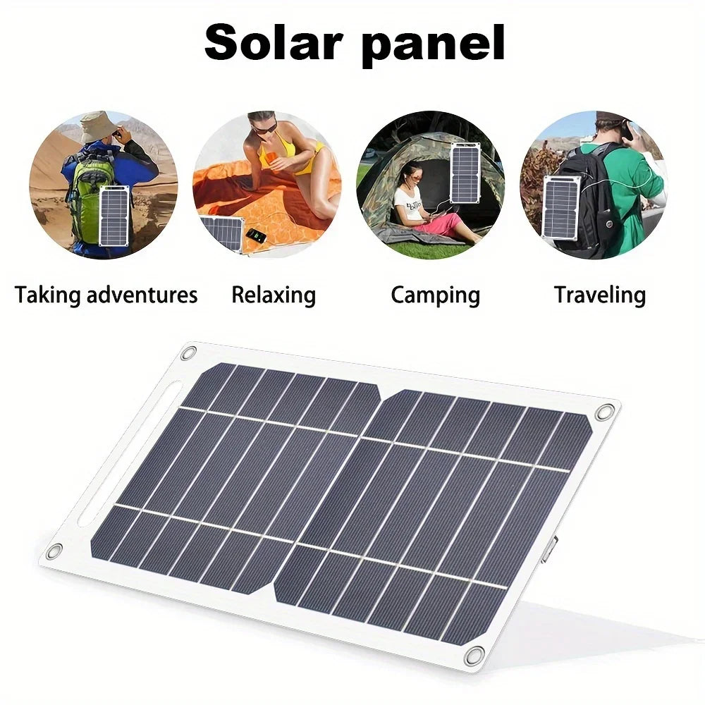 Panneau Solaire Portable 45W USB 12V