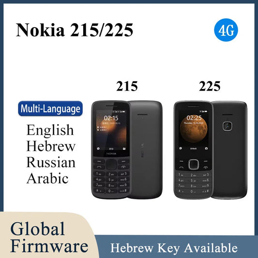 Nokia 215/225 4G Téléphone Mobile 2.4"