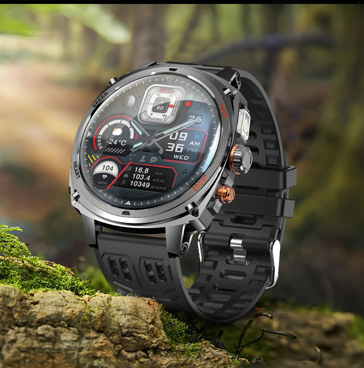 LIGE Montre Connectée Homme