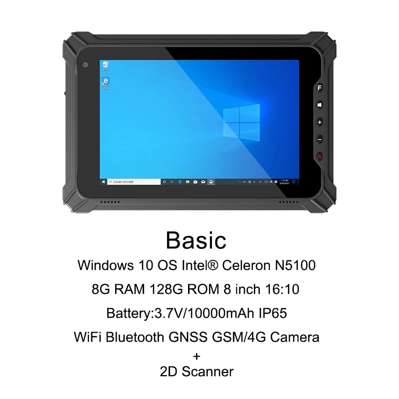Tablette Windows Industrielle 8