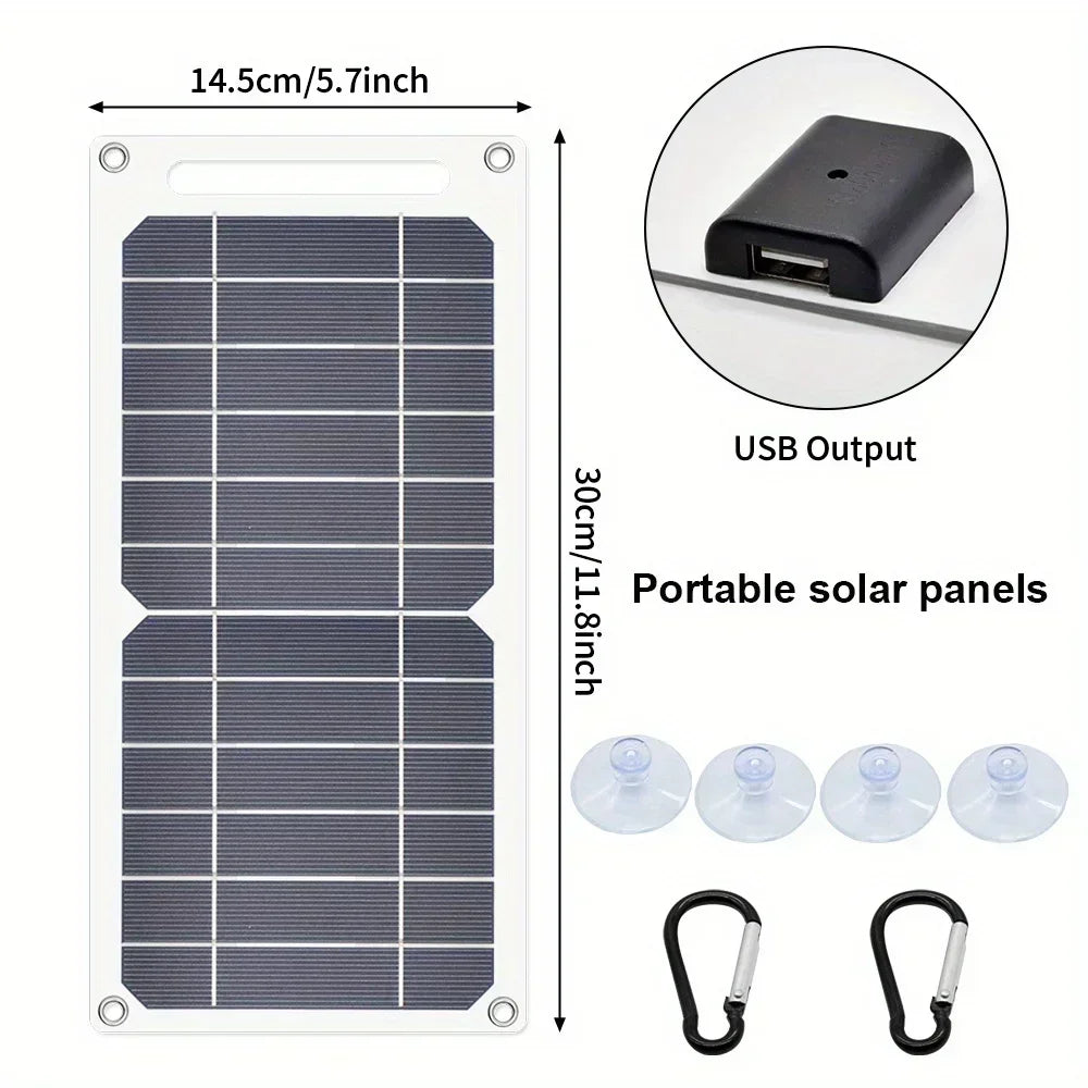 Panneau Solaire Portable 45W USB 12V
