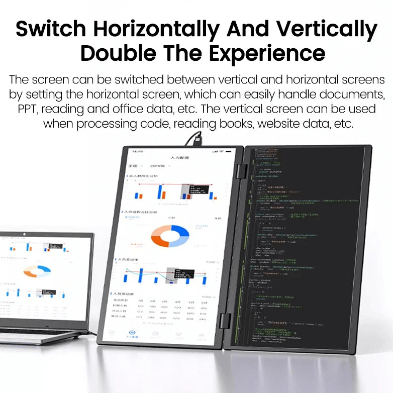 SARAOU Monitor "Dual Touch Portable 15.6"