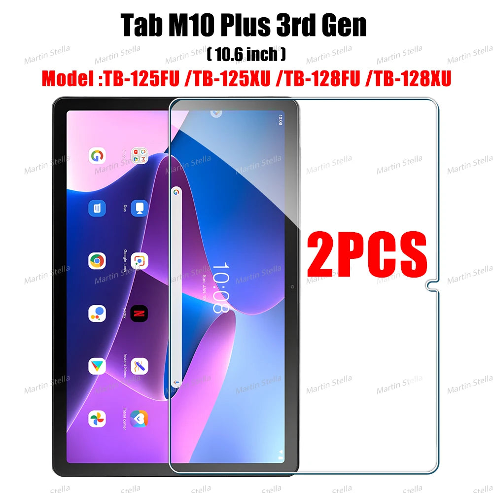2PCS Screen Protector Tempered Glass for Lenovo