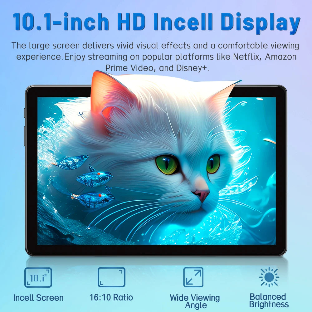 Tablette Android 2025 12GB RAM 128GB