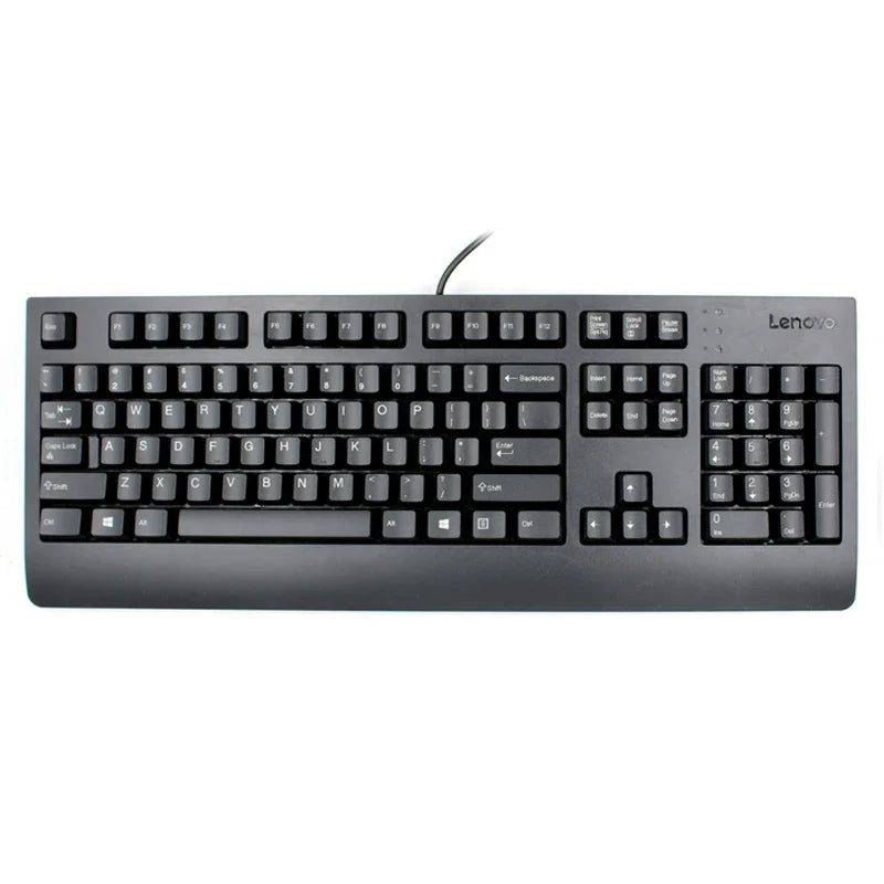 Lenovo wired keyboard high hat key notebook desktop computer home office USB keyboard