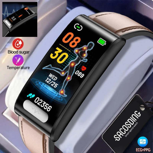 SARAOU ECG Smart Watch Women Men Sports - SARAOU