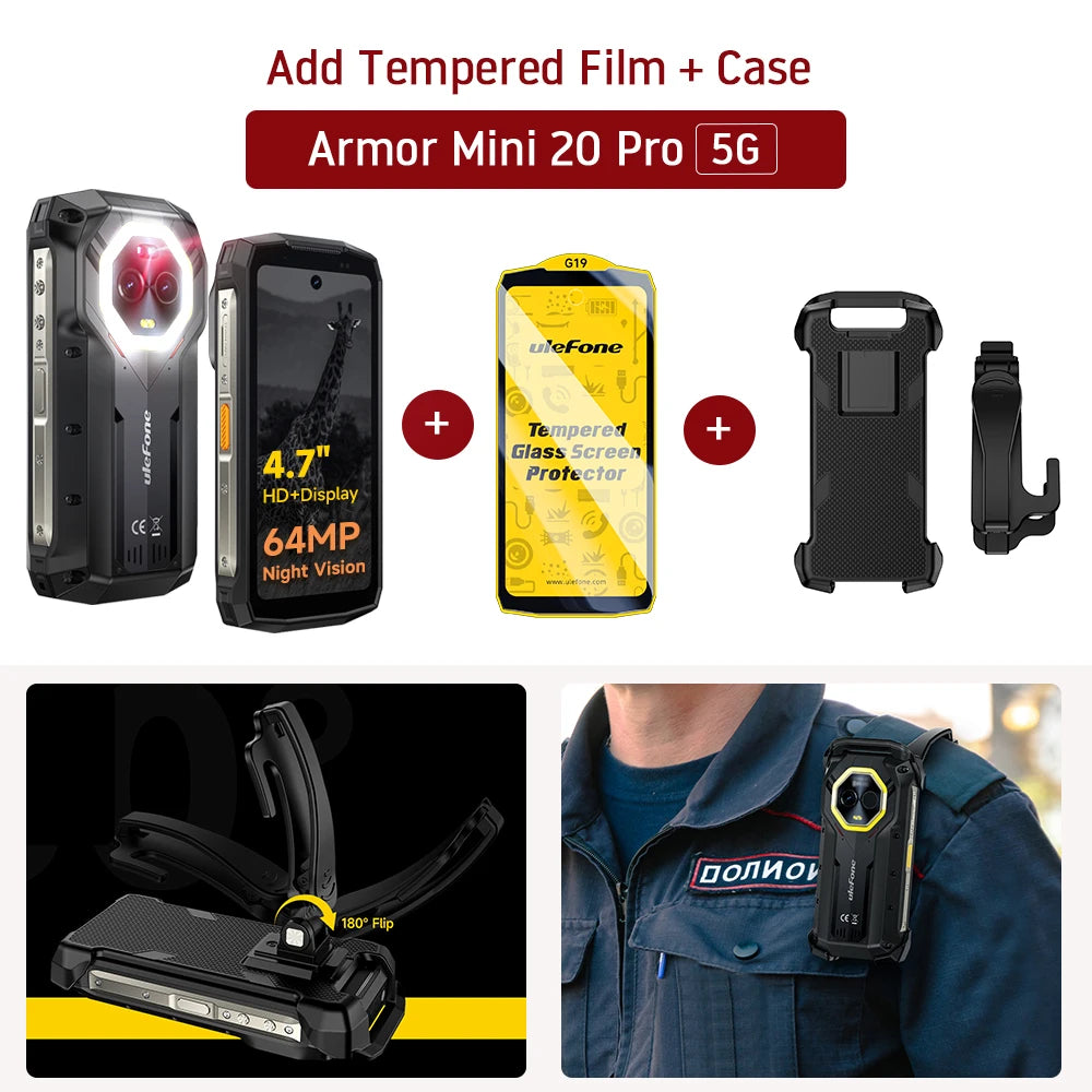 Smartphone rugged Ulefone Armor Mini 20 Pro 5G
