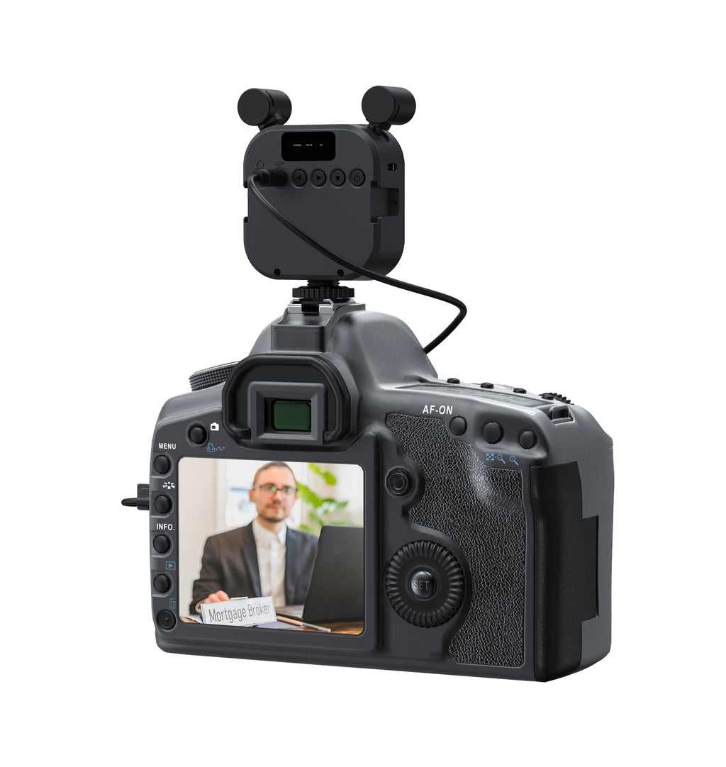 MAMEN Vlogging Kit – Microphone, LED & Tripod | Ideal for YouTube, TikTok & Live