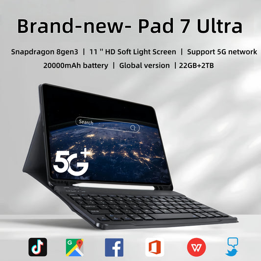Tablette Android 14 Snapdragon 8 Gen3 11 Pouces