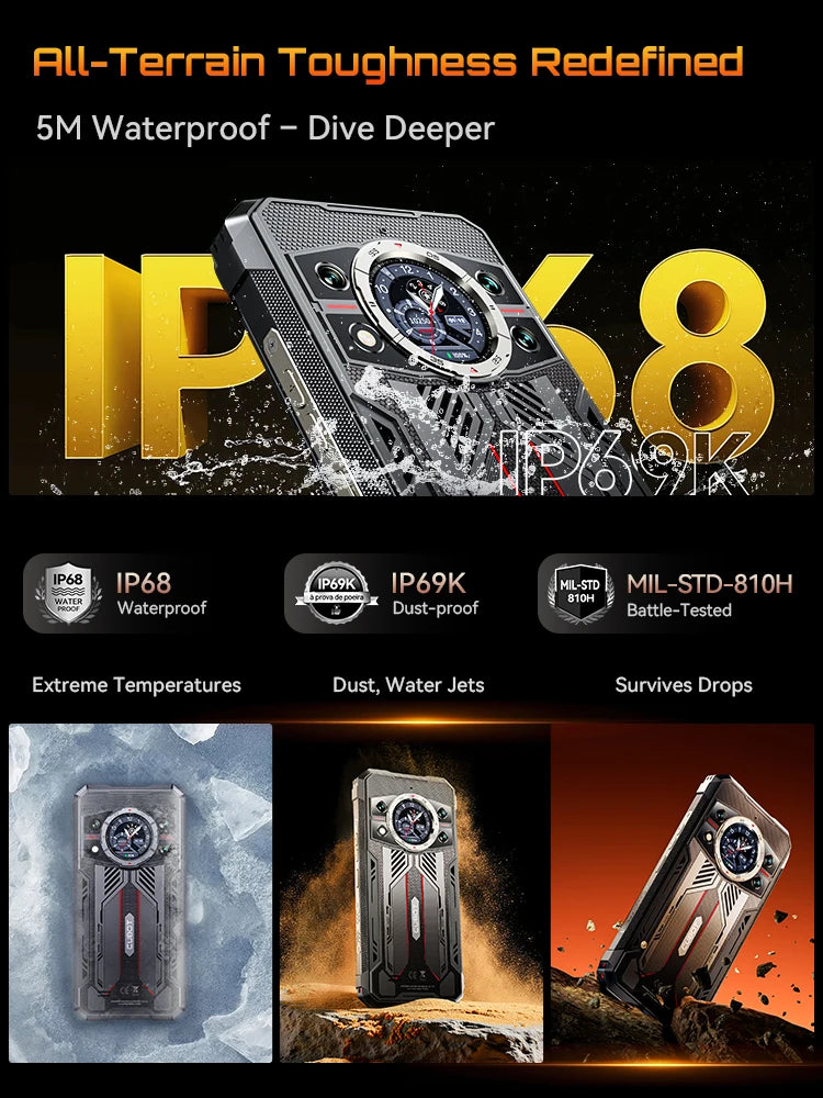 Smartphone Robuste 5G Cubot KingKong 11