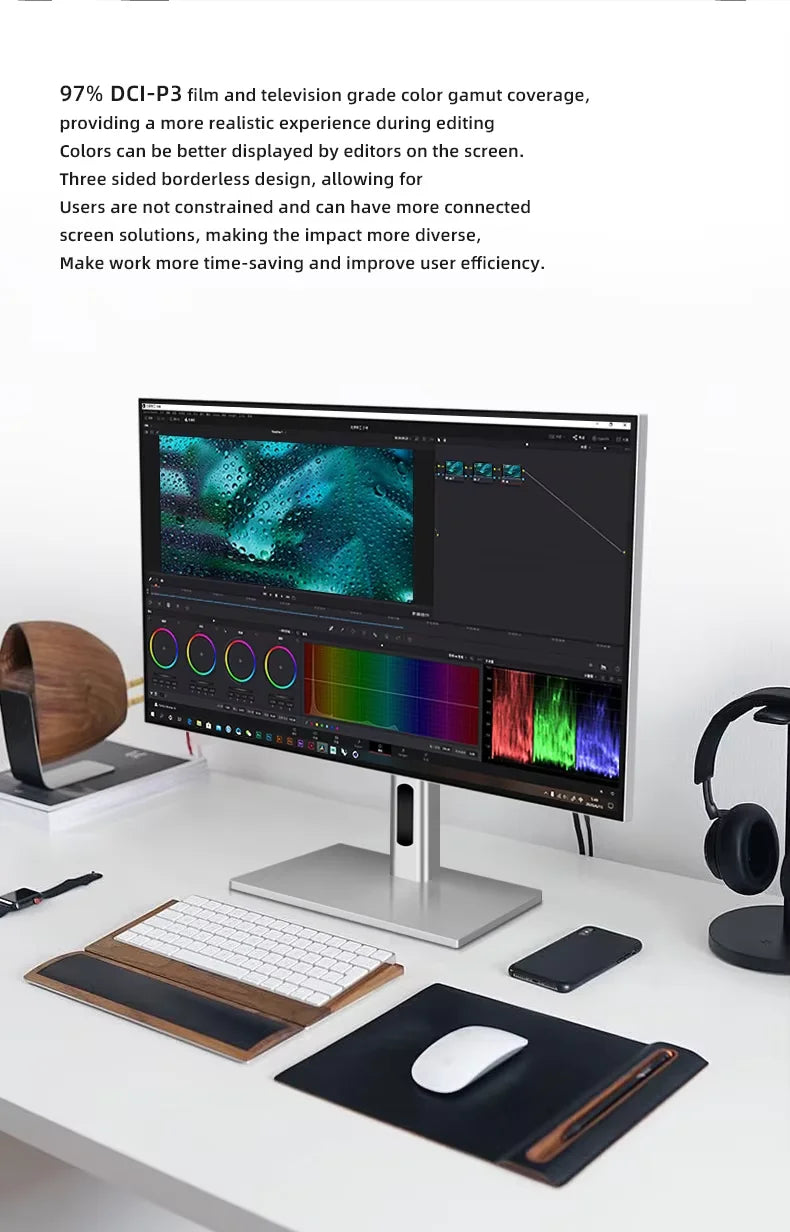 Moniteur PC 4K 27 Pouces IPS 60Hz